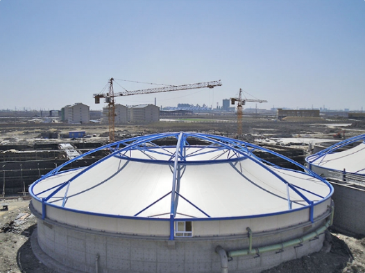 舟山市污水池加盖膜结构工程 - 排名